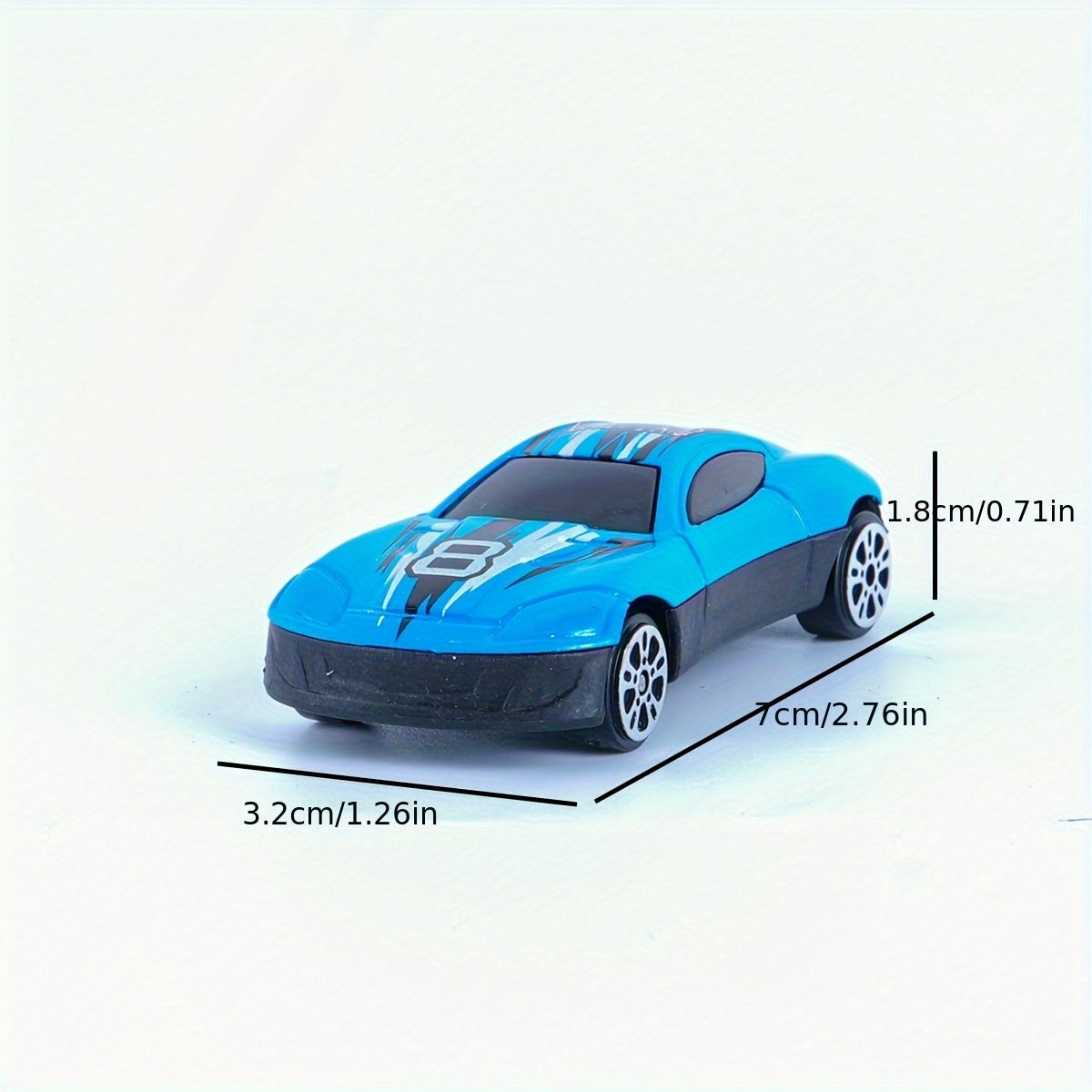 MiniRacers 12 — Set de 12 Autos Metálicos de Carreras para Niños