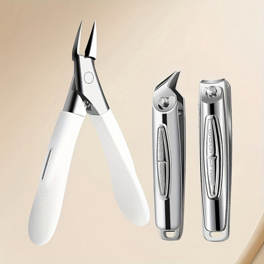 NailCraft Pro — Set de 3 Herramientas Profesionales para Manicure y Pedicure (Estilo Moderno)