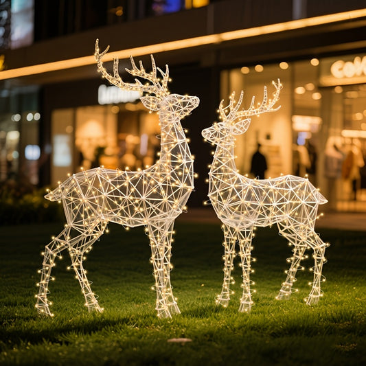 LuzAura HR — Set de 6 Guirnaldas LED de Alambre de Cobre con Luz Cálida Solar (Decoración Exterior)