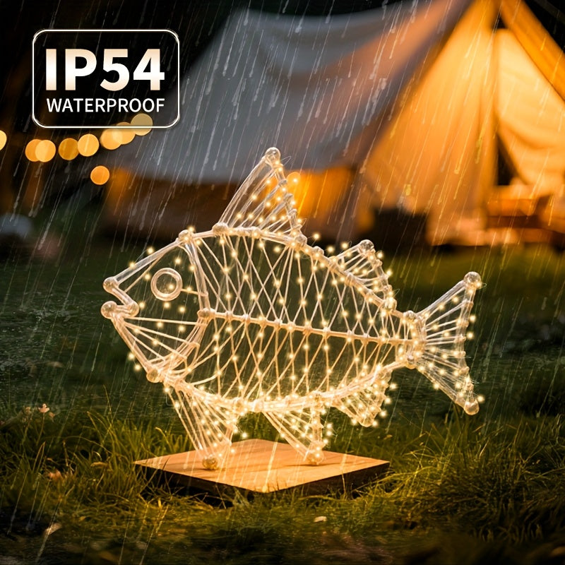 LuzAura HR — Set de 6 Guirnaldas LED de Alambre de Cobre con Luz Cálida Solar (Decoración Exterior)