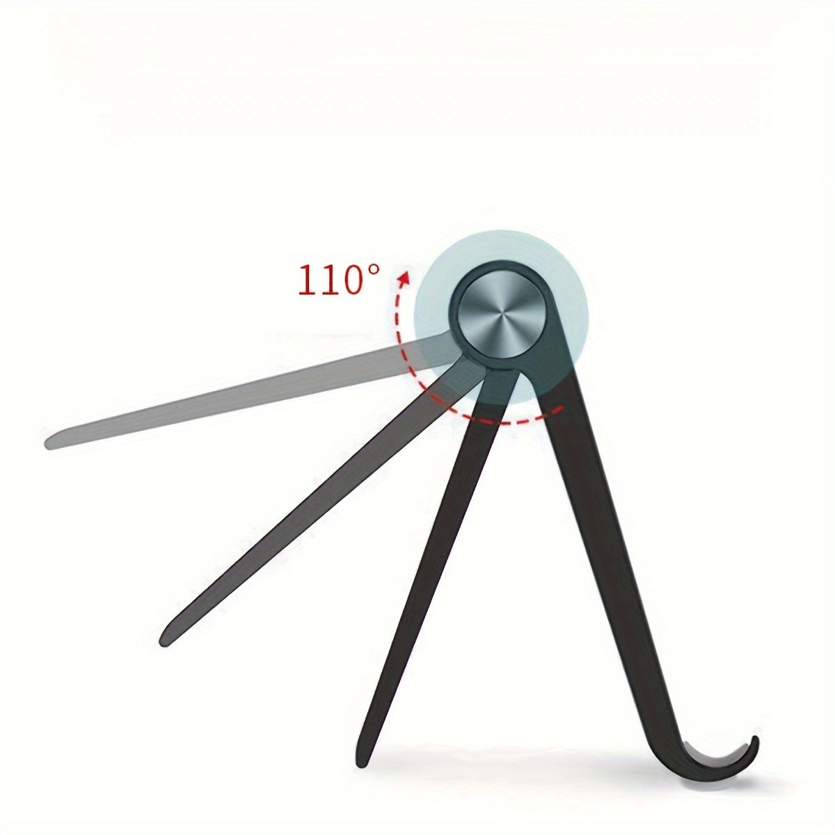 FlexHold XP — Soporte Plegable Portátil para Teléfonos y Tablets (Material ABS, Diseño Creativo y Fácil de Usar)