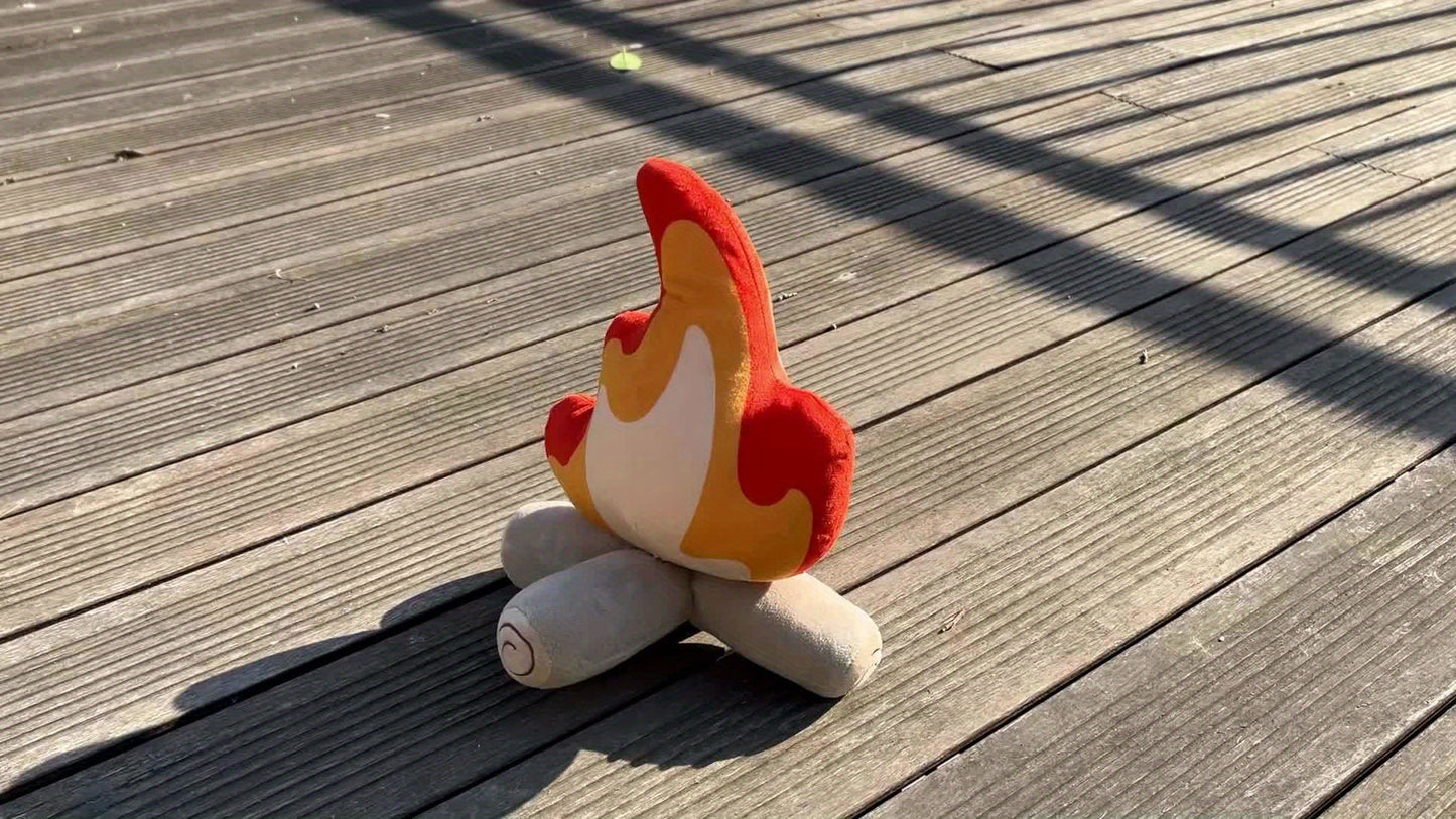 FuegoMimoso VD — Almohada de Peluche Bonfire de 29,97 cm (Poliéster, Colores Mixtos)