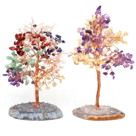 Árbol de Piedras Preciosas | Árbol de la Buena Intención y Equilibrio