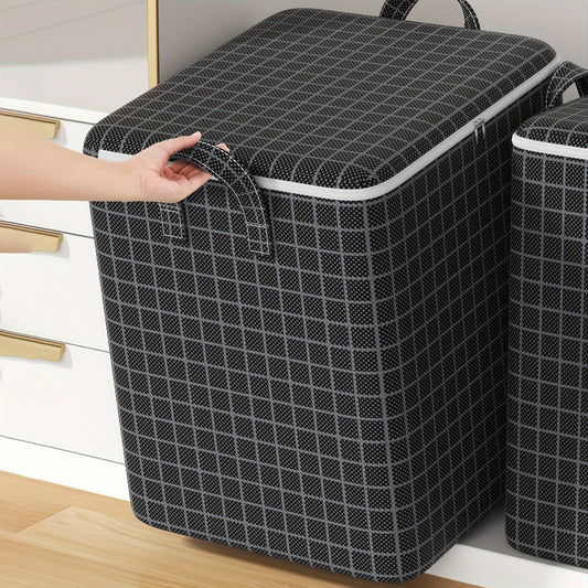 SoftBox HX — Bolsa Organizadora Plegable de Gran Capacidad (Marca YOUFEN, Tela Cruda, 27” de Alto)