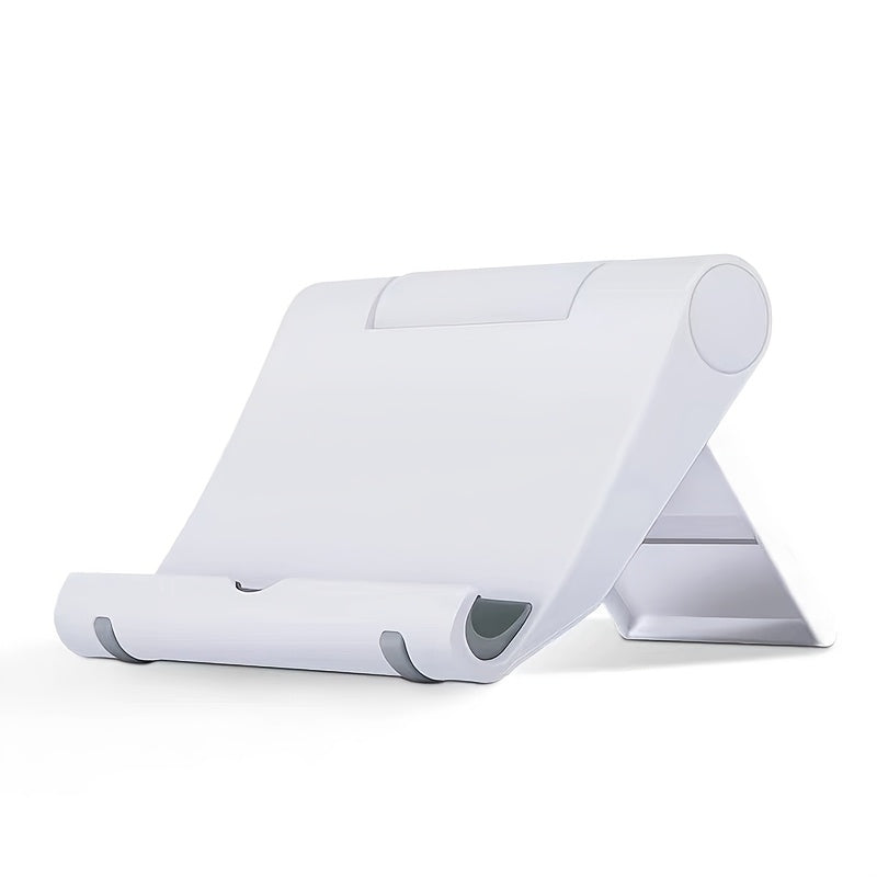 Portable Folding Phone Stand, ABS Material Desktop Holder for Smartphones and Tablets - Creative and Easy-to-Use