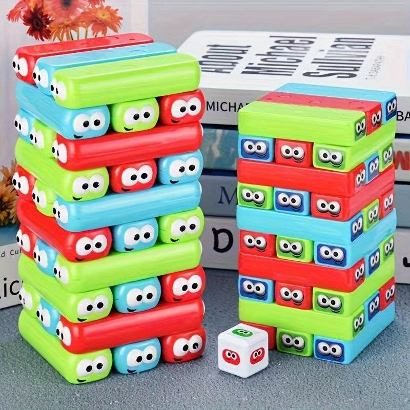 Balance Tower — Set de 30 Bloques Apilables de Colores