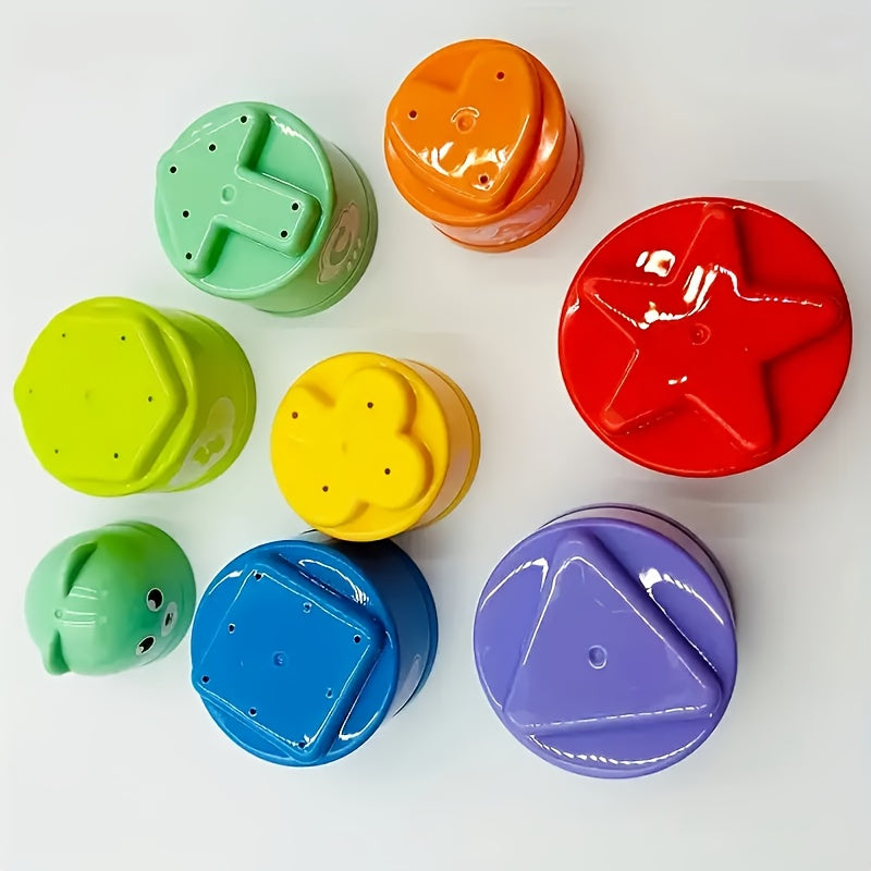 Stack & Play — Vasitos Apilables para Bebés