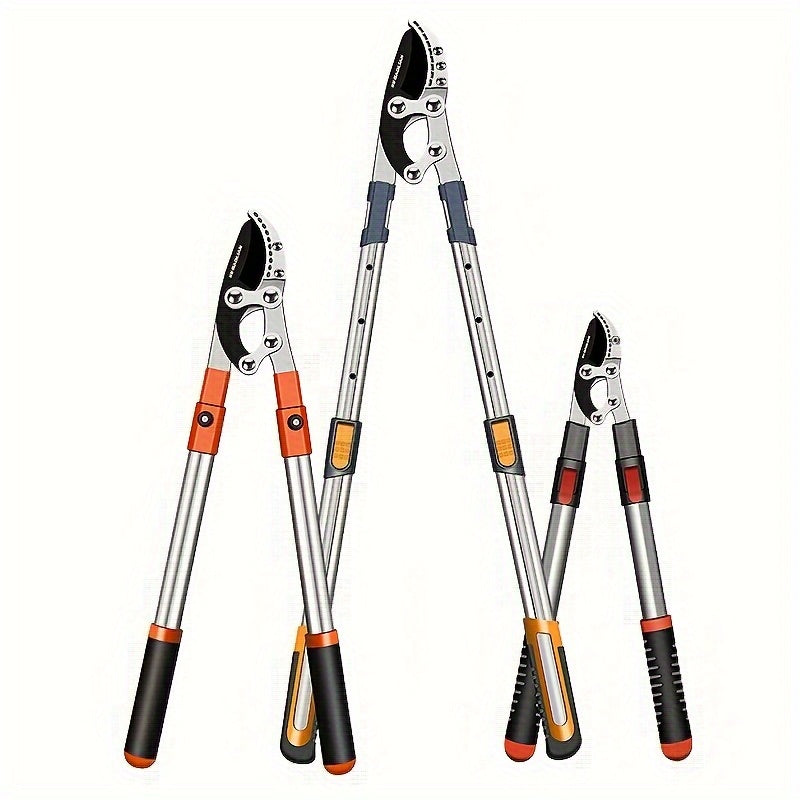 Heavy-Duty Garden Pruning Shears with SK5 Blades, Suitable for Thick Branches - Manual Non-Electric Professional Grade, Ergonomic Handle, Durable Metal Blade and Comfortable Grip - Home Gardening Fruit Tree & Branch Trimming