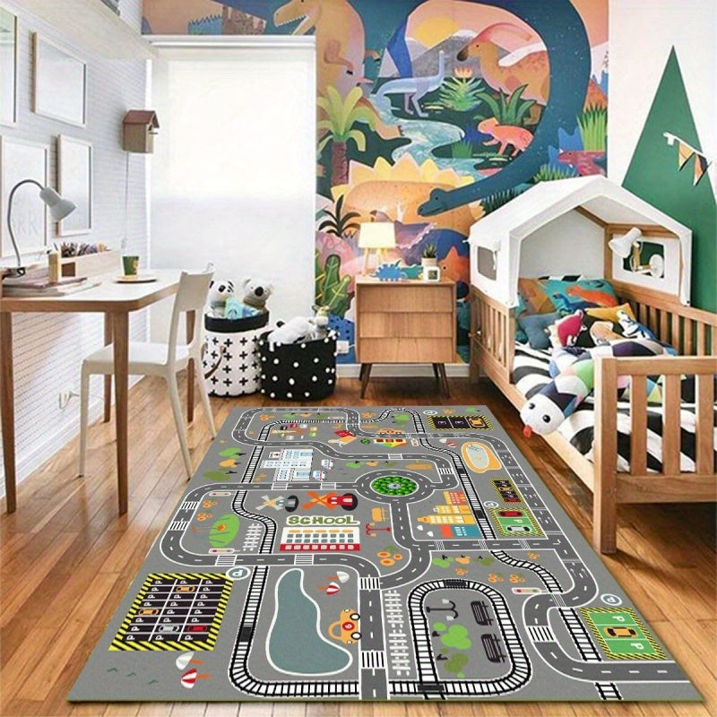 Alfombra para autos de juguetes