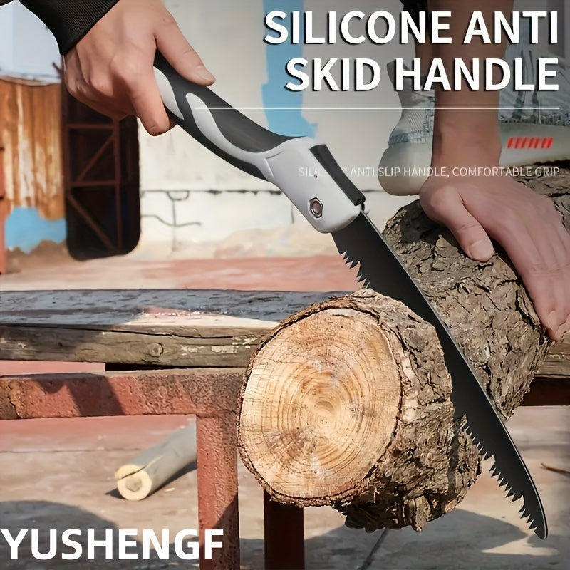 TrimForce Duo — Set de Herramientas Profesionales para Jardinería (Serrucho Plegable + Tijera de Podar)