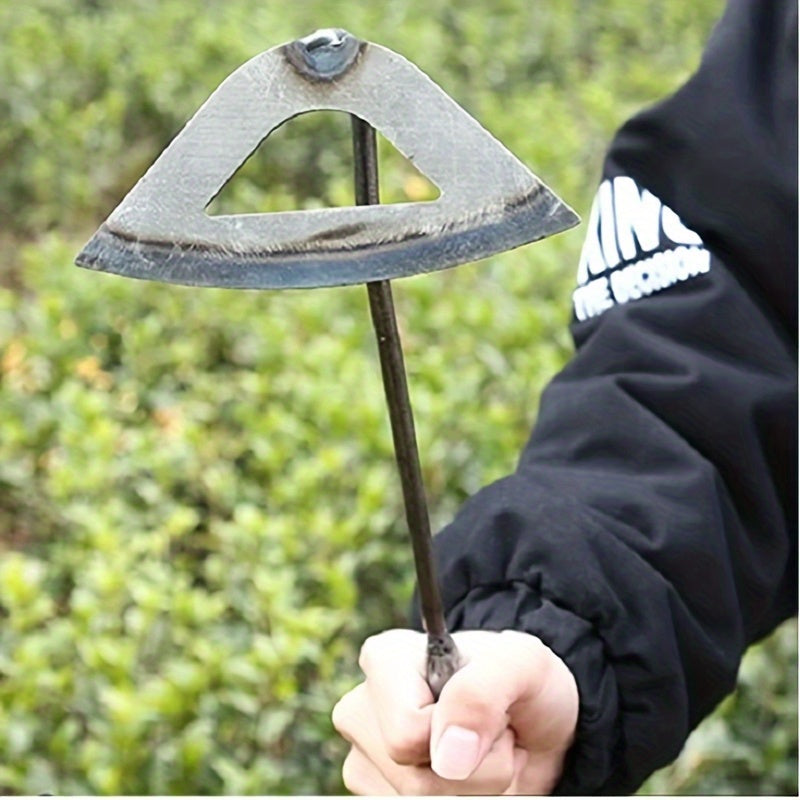 SteelRoot Pro — Azada Hueca Manual de Acero Templado para Jardinería Intensiva