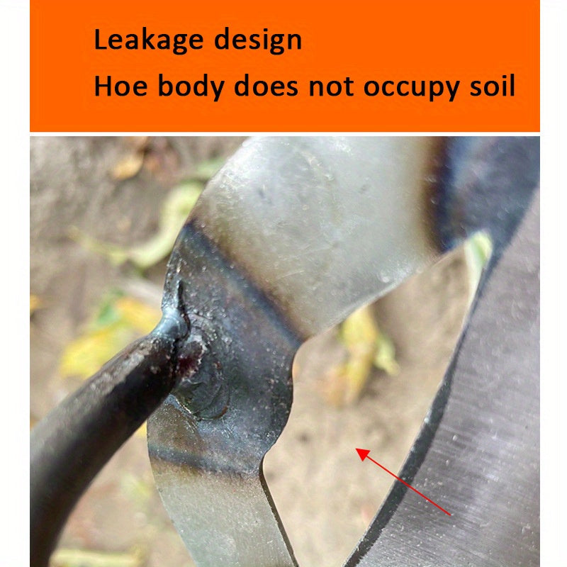 SteelRoot Pro — Azada Hueca Manual de Acero Templado para Jardinería Intensiva