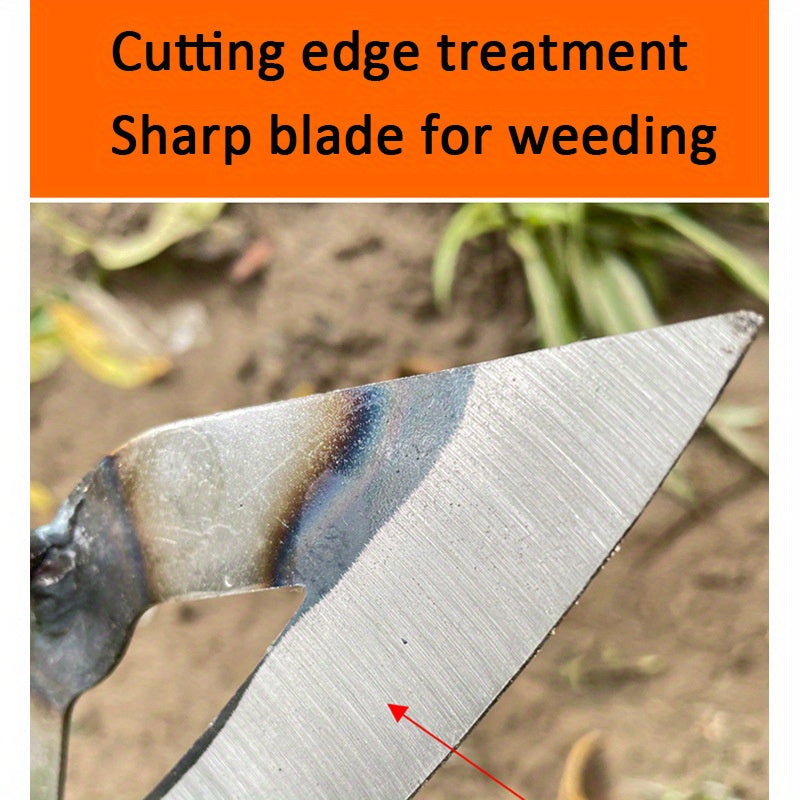 SteelRoot Pro — Azada Hueca Manual de Acero Templado para Jardinería Intensiva