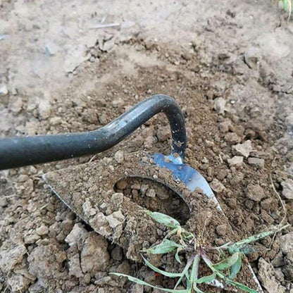 SteelRoot Pro — Azada Hueca Manual de Acero Templado para Jardinería Intensiva