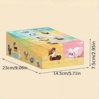 🐾Set de bloques 10 en 1 - Set mini Granja