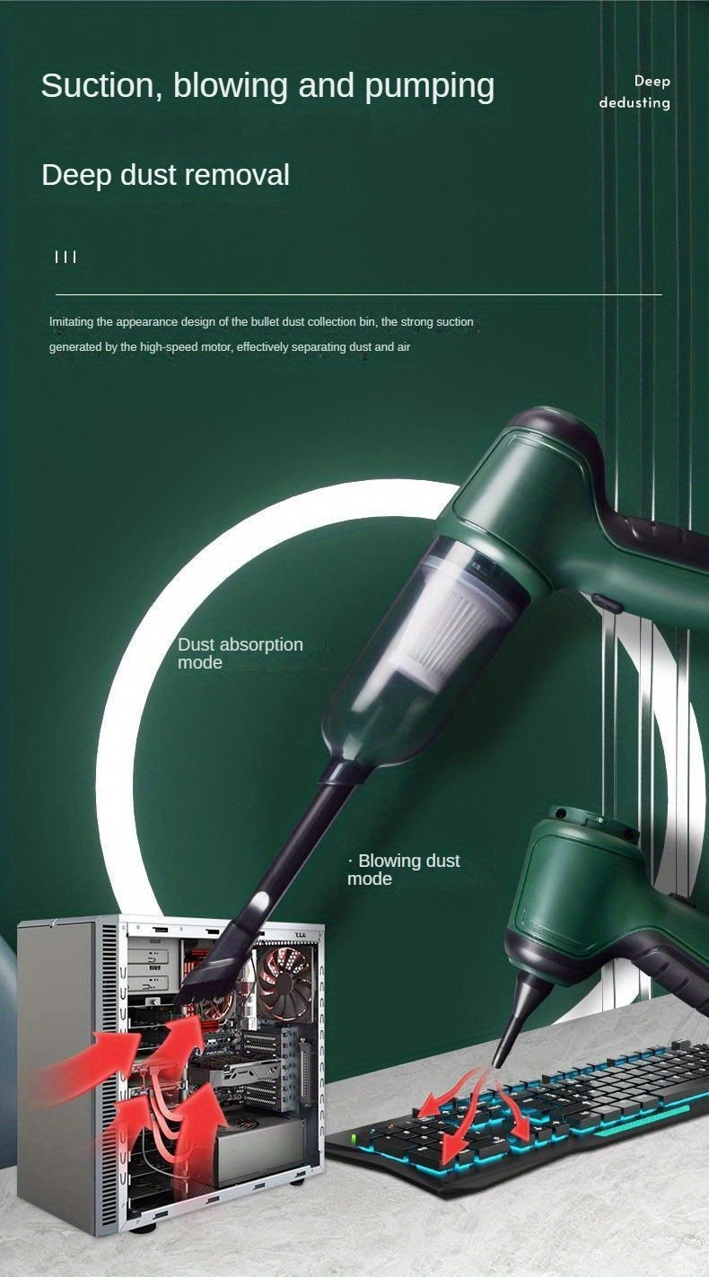 PowerClean 3 en 1 — Aspiradora Inalámbrica Multifuncional