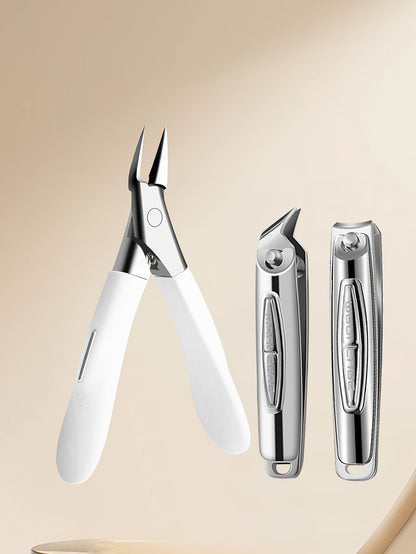 NailCraft Pro — Set de 3 Herramientas Profesionales para Manicure y Pedicure (Estilo Moderno)