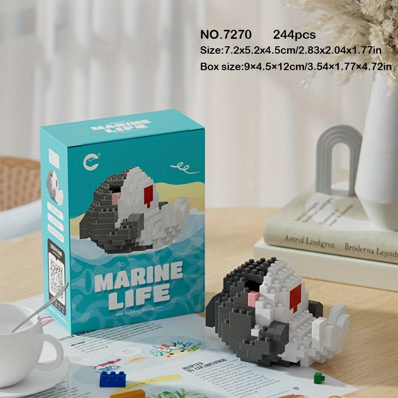 🌊 Criaturas del Océano — Set de 12 figuras
