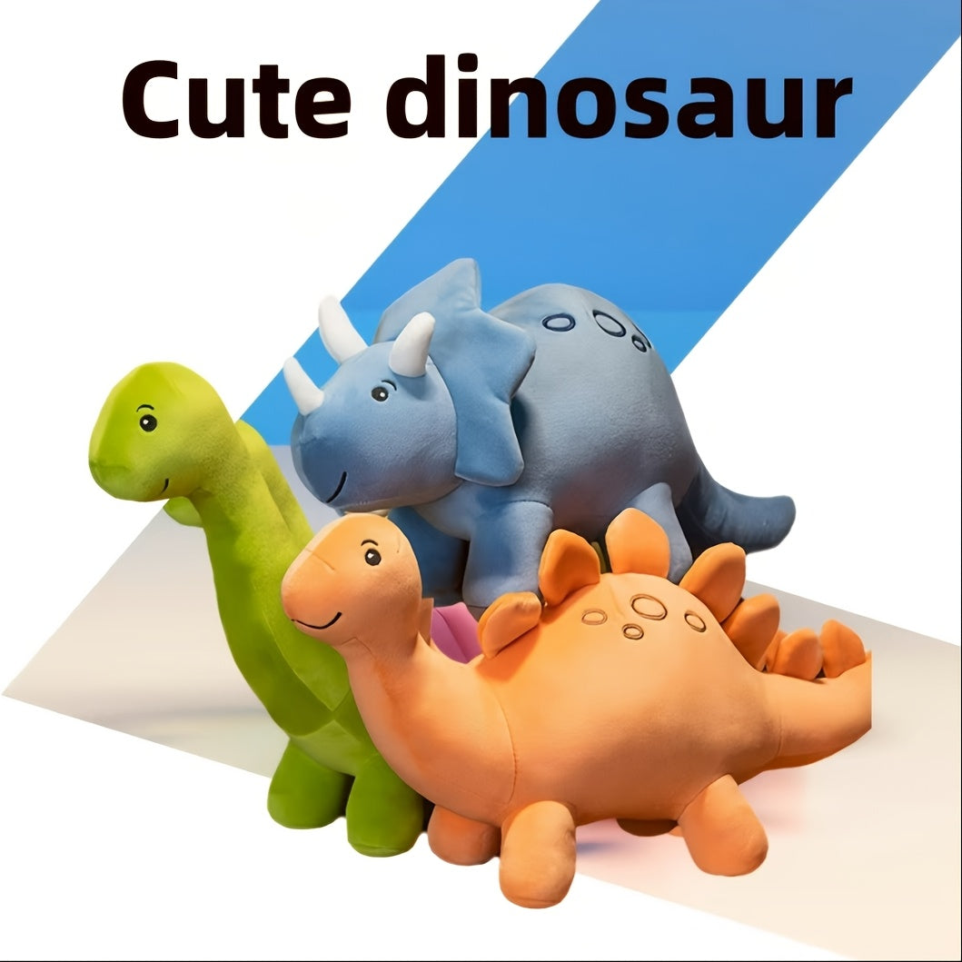 Dino Trio — Set de 3 Peluches de Dinosaurios