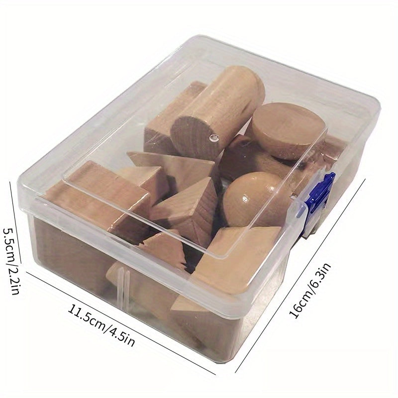 Geometric solid teaching aids blocks