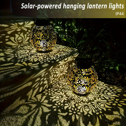 Faroles Solares Marroquíes — Set Decorativo de Jardín