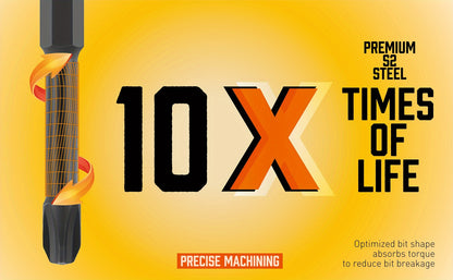 AMARTISAN ProBit 24 — Set of 24 Screwdriver and Drill Bits in S2 Steel