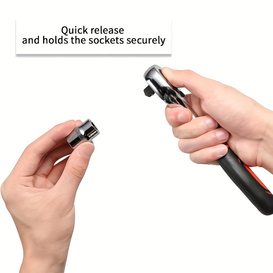 PowerFix 12 — Set de 12 Llaves de Vaso Intercambiables (1/4")