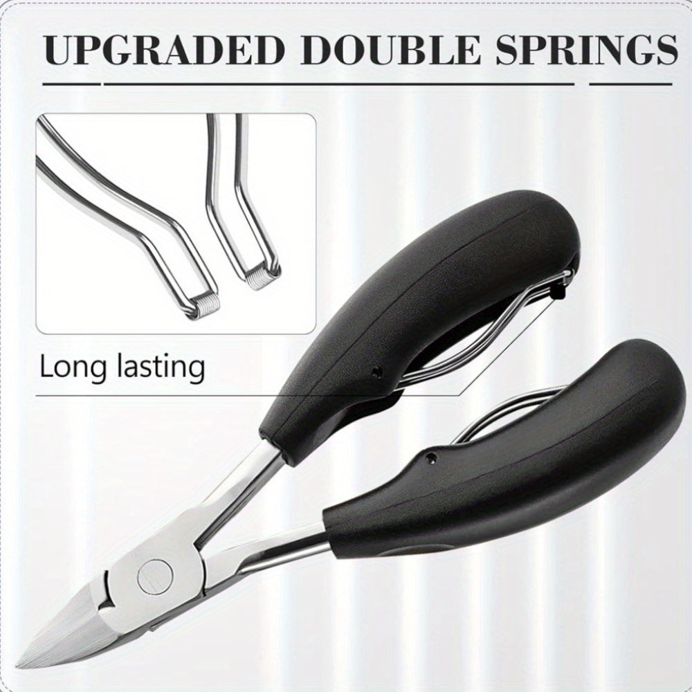 SteelCare Pro — Set de 5 Cortauñas Reforzados