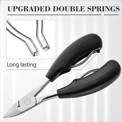 SteelCare Pro — Set de 5 Cortauñas Reforzados