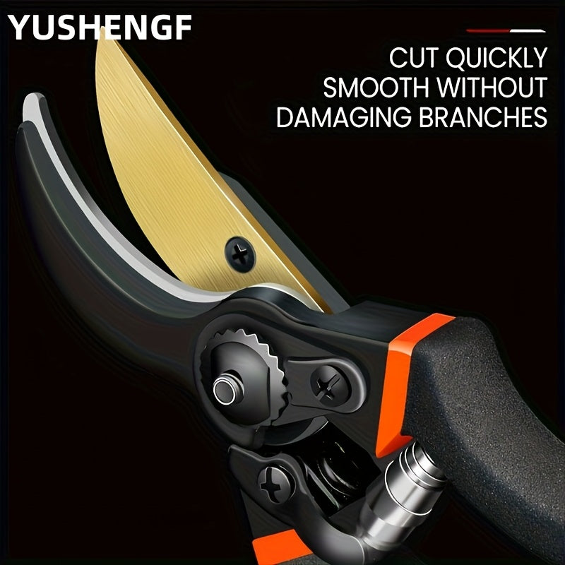 TrimForce Duo — Set de Herramientas Profesionales para Jardinería (Serrucho Plegable + Tijera de Podar)