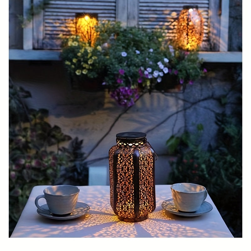 Solar Powered Landscape Light Decoration, Varnished, Alkaline Solar Battery Nickel 600mAh, Non-Removable Photovoltaic Module, for Outdoor, Garden