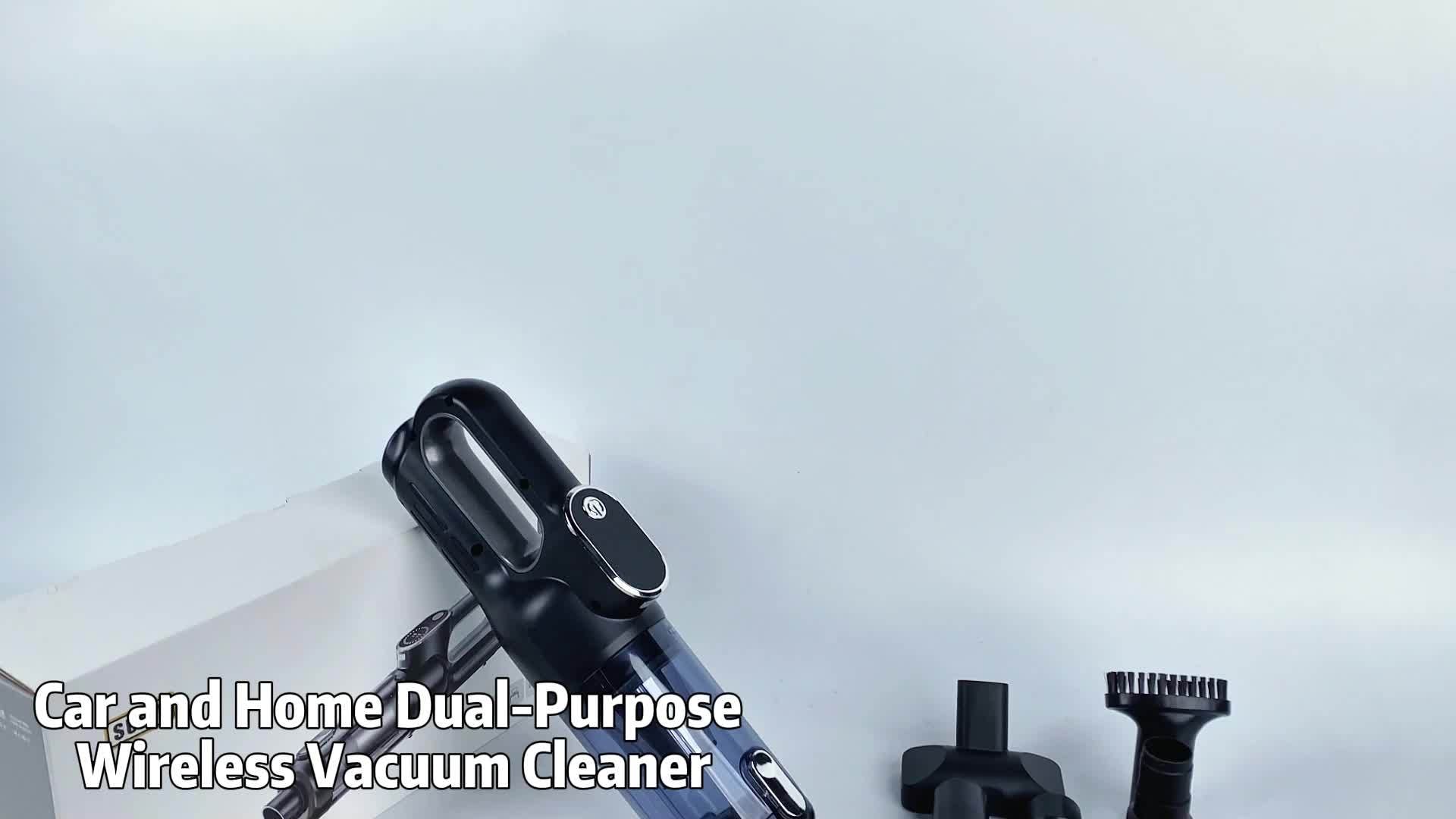 Suitu Car Vacuum Cleaner with Super Powerful Suction, Rechargeable Handheld Large Power Cordless Vacuum Suitable for Home and Auto Use
