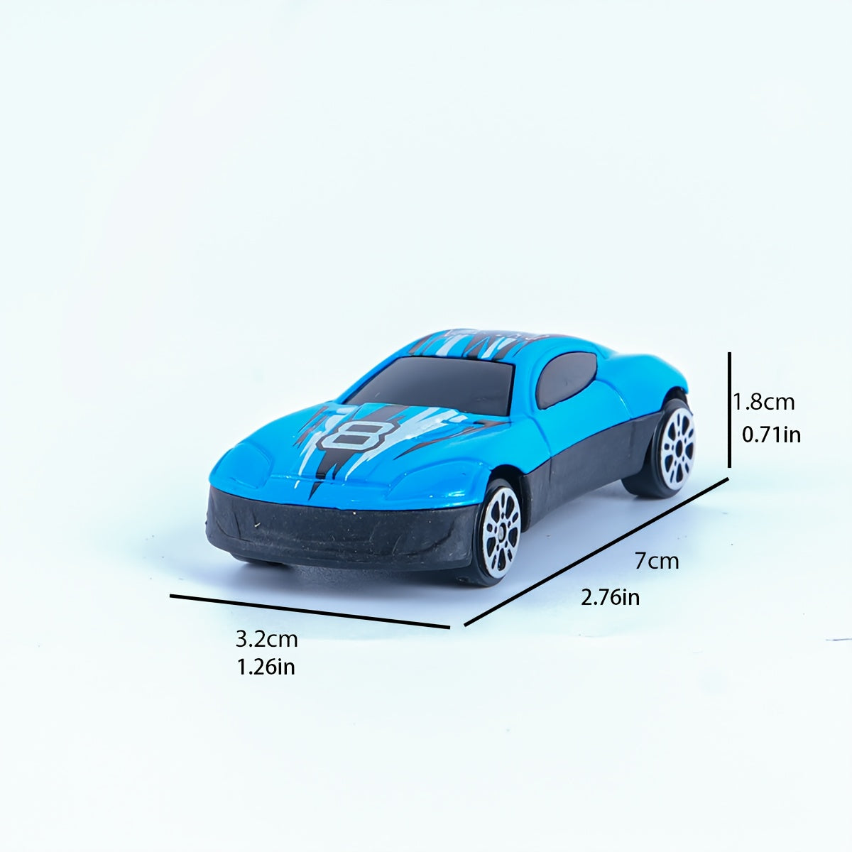 MiniRacers 12 — Set de 12 Autos Metálicos de Carreras para Niños