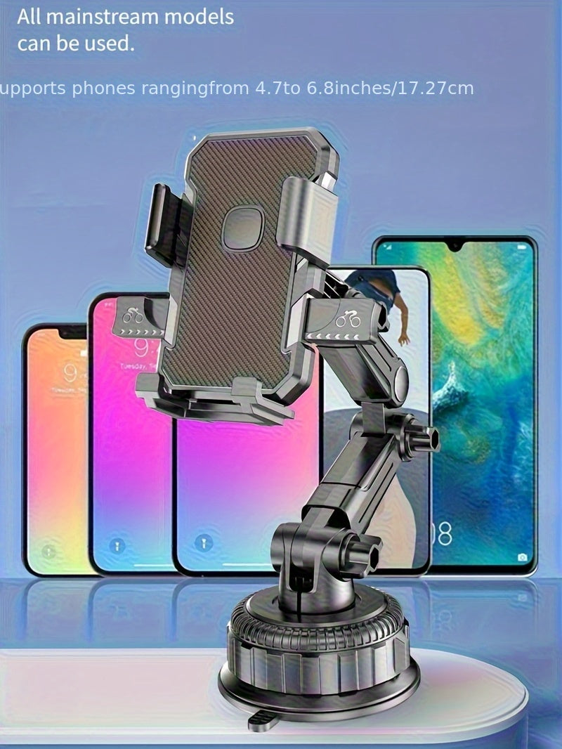 TruckGrip XH — Soporte de Celular para Vehículo con Ventosa (Resistente a Vibraciones, Ajustable, Ideal para Camiones y Navegación)