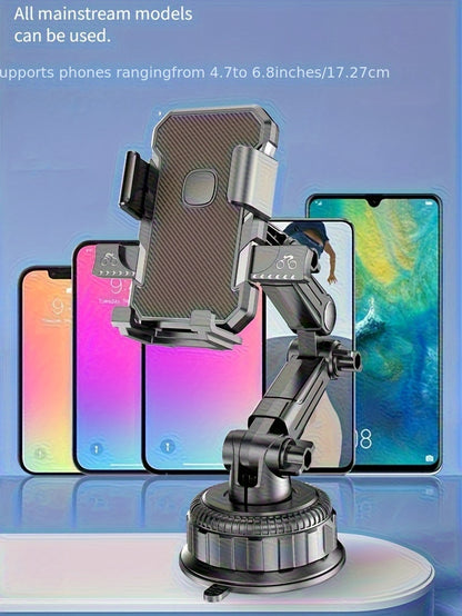 TruckGrip XH — Soporte de Celular para Vehículo con Ventosa (Resistente a Vibraciones, Ajustable, Ideal para Camiones y Navegación)