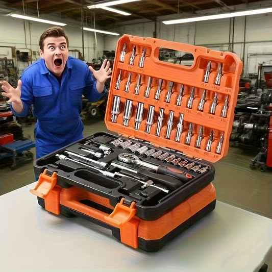 MechaMaster Pro — Set de Llaves y Herramientas de Precisión para Reparación Automotriz