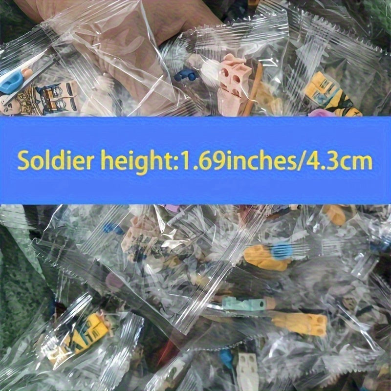 MiniHumans QX — Set de 25 Figuras Apilables con Diseño Alegre (Plástico Resistente, Uso Interior y Exterior)