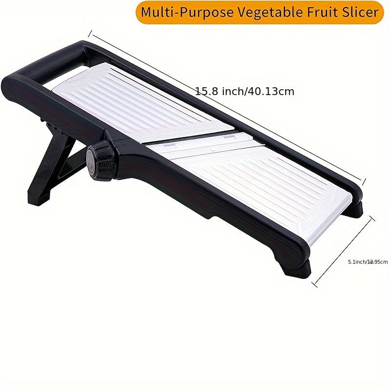 SlicePro BP — Mandolina Profesional de Acero Inoxidable (Diseño Ergonómico, Corte Preciso y Ajustable)