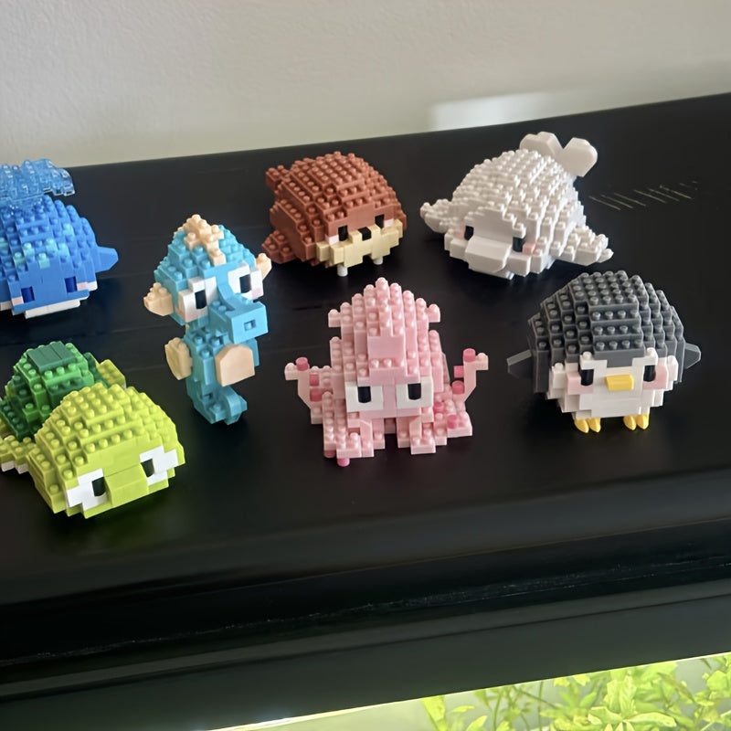 🌊 Criaturas del Océano — Set de 12 figuras