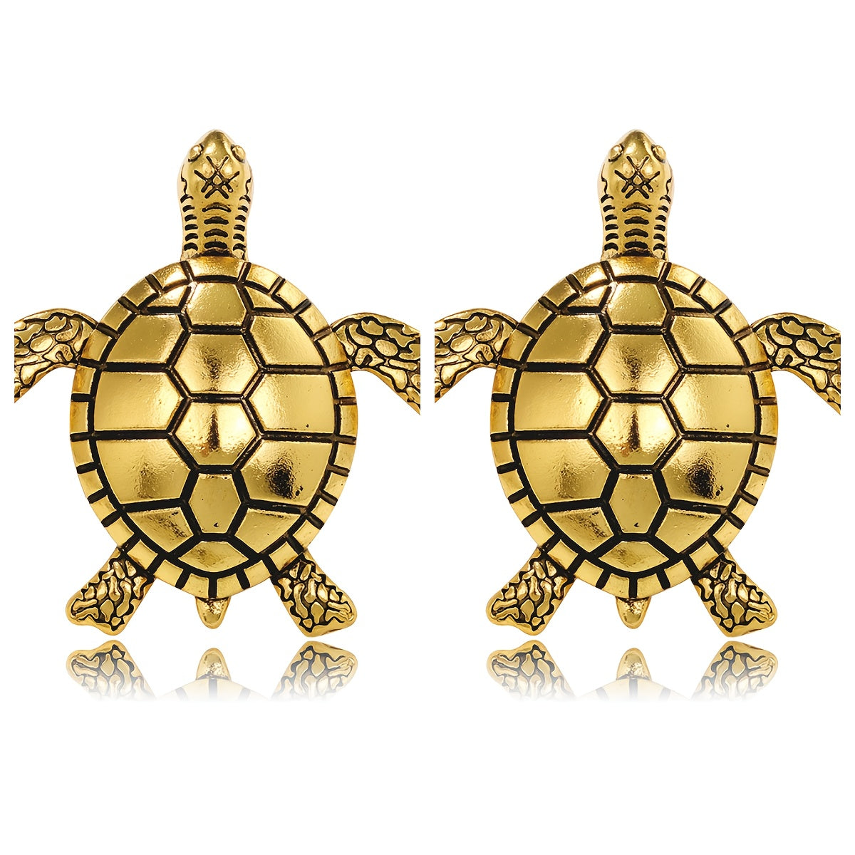 1/2pcs Handmade Pure Copper Turtle, Bring Good Luck - Versatile Decoration for Home, Office and Festival, Costume Brooch, Christmas Halloween Party Gift, Ornaments