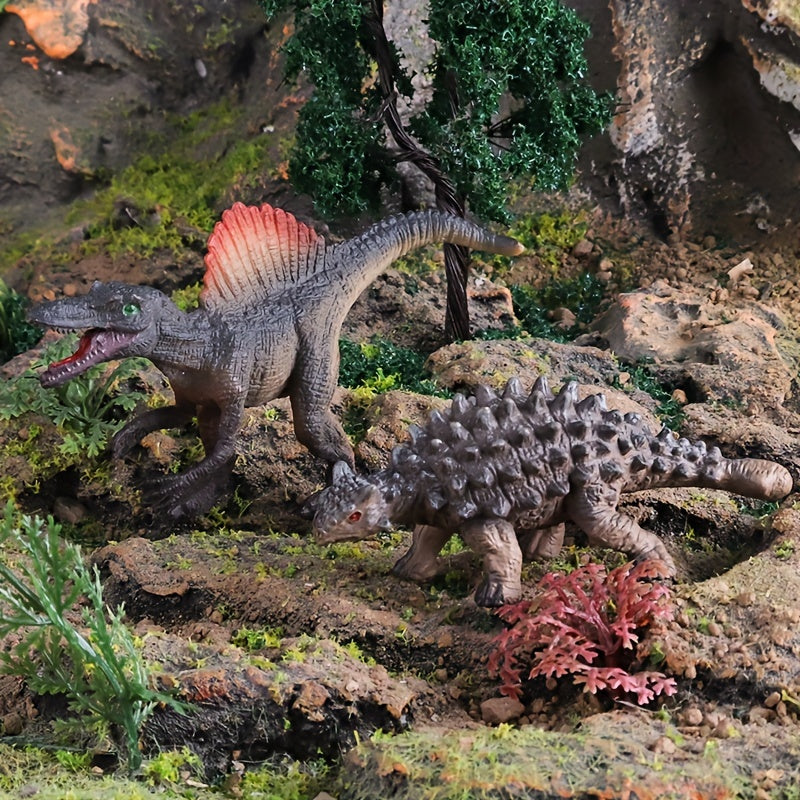 DinoWorld Pack — Set de 12 Dinosaurios de Acción