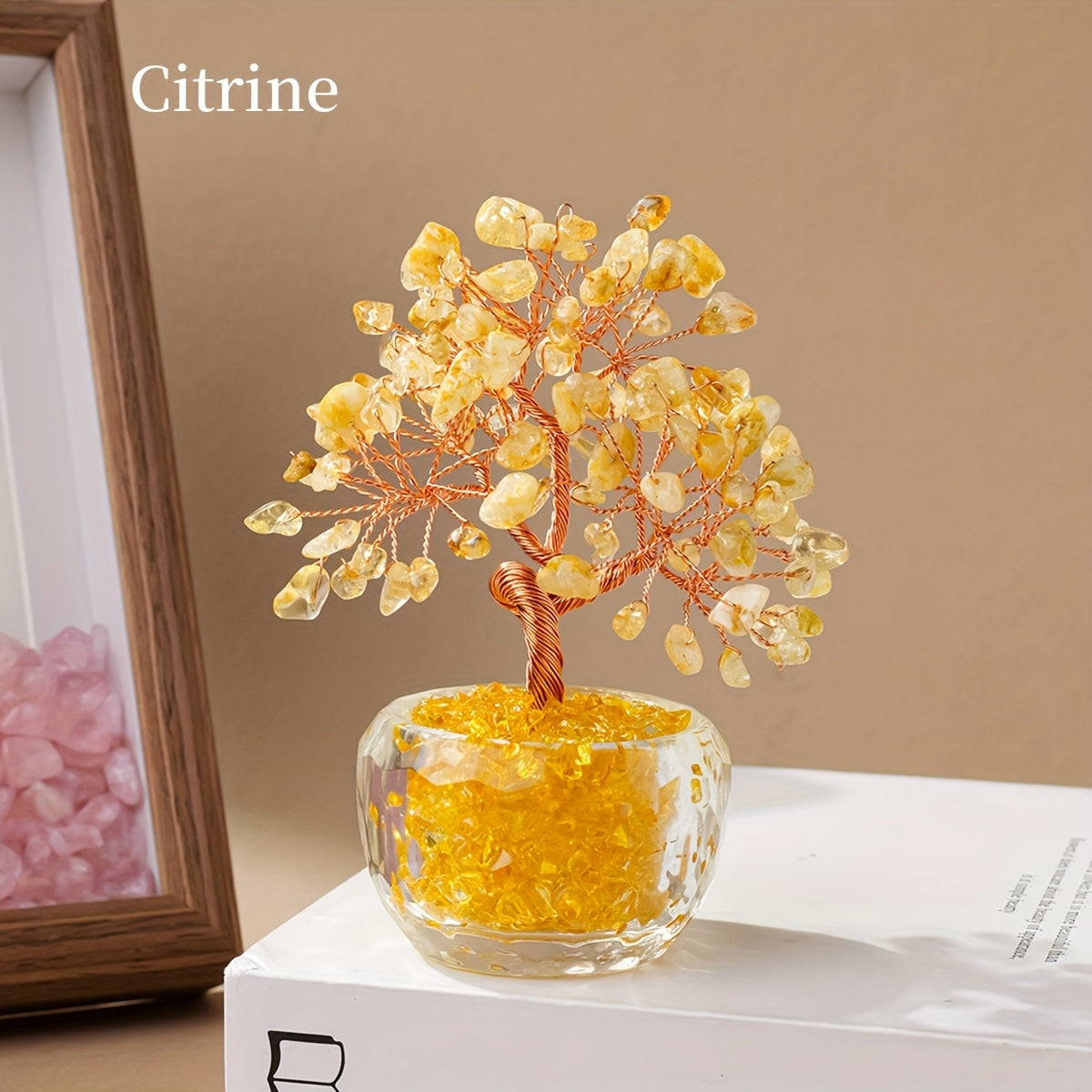 Crystal Tree of Fortune — Árbol Feng Shui de Cristal Natural RUNYANGSHI