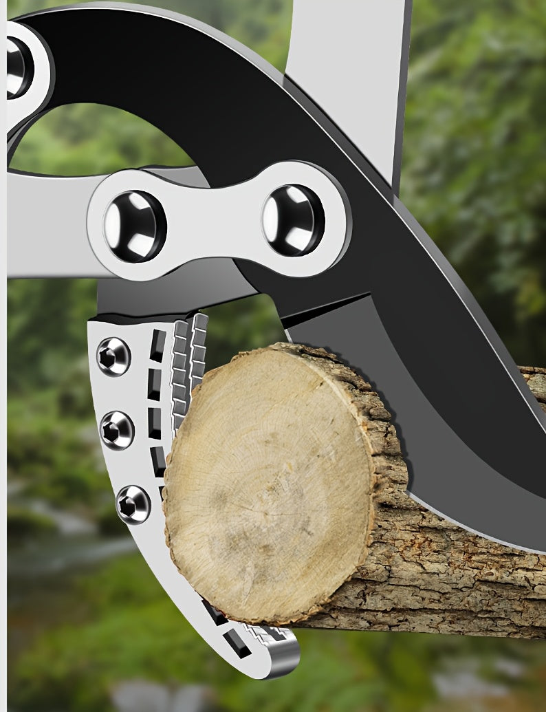 Heavy-Duty Garden Pruning Shears with SK5 Blades, Suitable for Thick Branches - Manual Non-Electric Professional Grade, Ergonomic Handle, Durable Metal Blade and Comfortable Grip - Home Gardening Fruit Tree & Branch Trimming