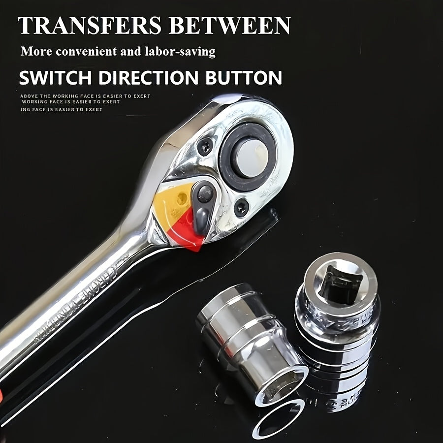 PowerFix 12 — Set de 12 Llaves de Vaso Intercambiables (1/4")