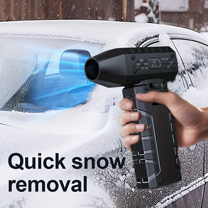 AirFlex MB — Soplador Eléctrico Inalámbrico de Alta Velocidad con 100 Niveles de Potencia (Recargable por USB, 6000 mAh)