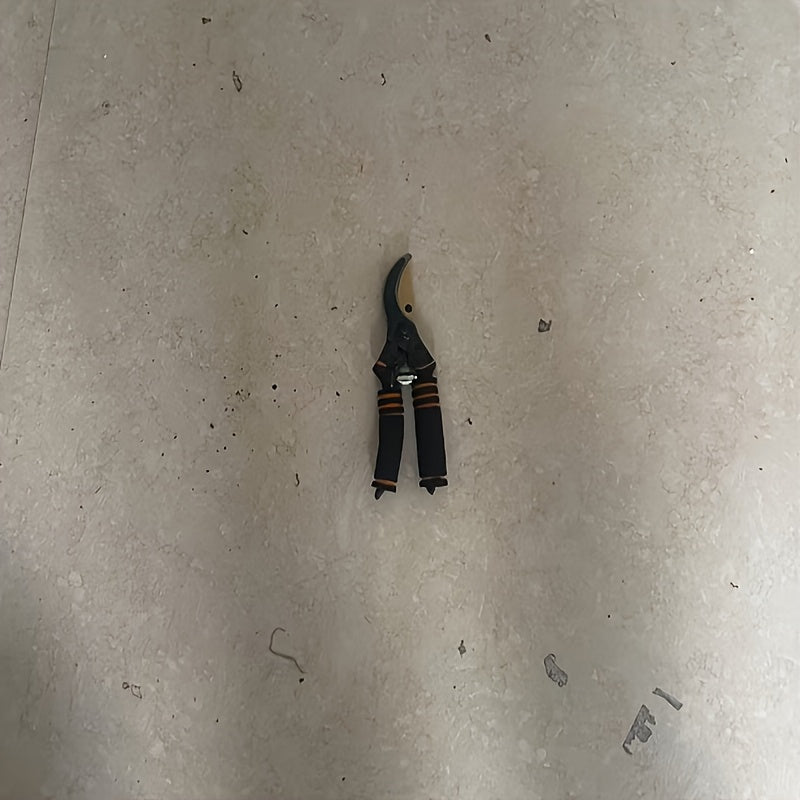 CortePro BX — Tijera de Podar Profesional 8.5” con Hoja de Acero al Carbono (Estilo Vintage)