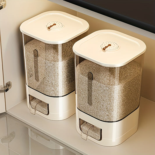 GrainGuard NA — Contenedor Hermético para Alimentos con Taza Medidora (6.35 / 11.34 KG, Resistente a Humedad y Plagas)