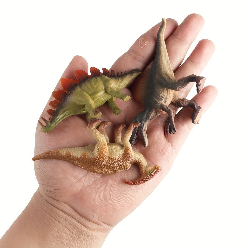 DinoWorld Pack — Set de 12 Dinosaurios de Acción
