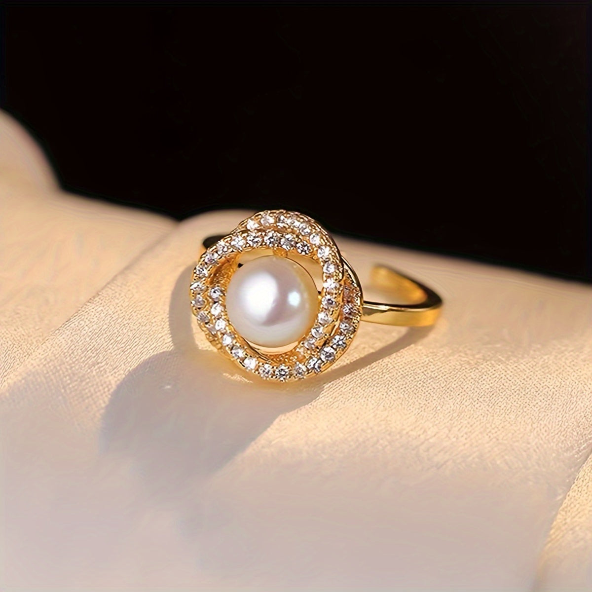 Pearl Luxe — Set de Joyería con Perlas Imitación (4 Piezas)