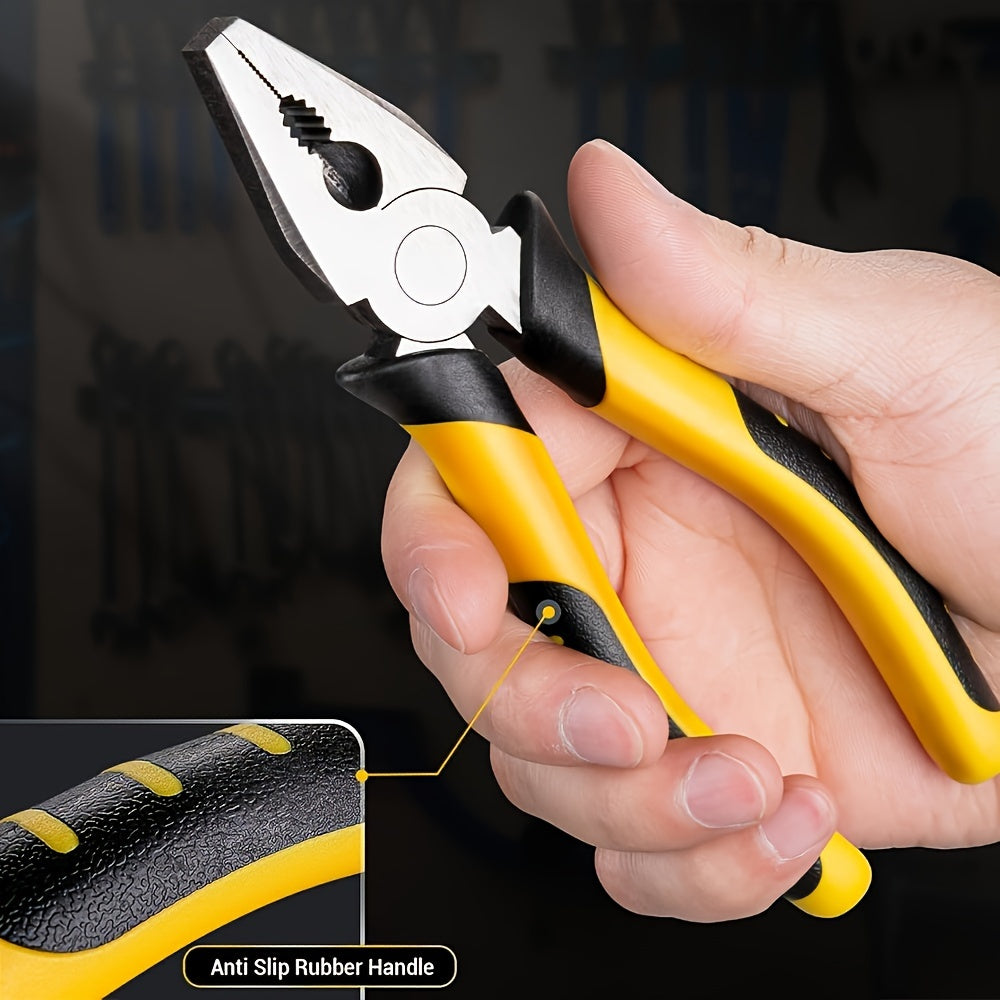 Multifunctional Pliers Wrench Set | Includes Diagonal Pliers, Wire Cutters, Needle-Nose Pliers And Wrench | High-Quality Material, Ergonomic And Comfortable Handle | Suitable for Home Repairs, Car Maintenance, Cutting